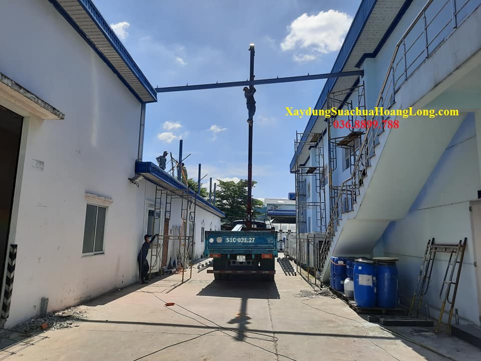 Thi công lắp đặt kho xưởng