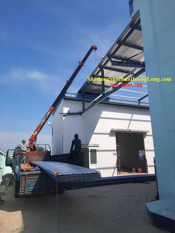 Thi công lắp đặt nhà xưởng