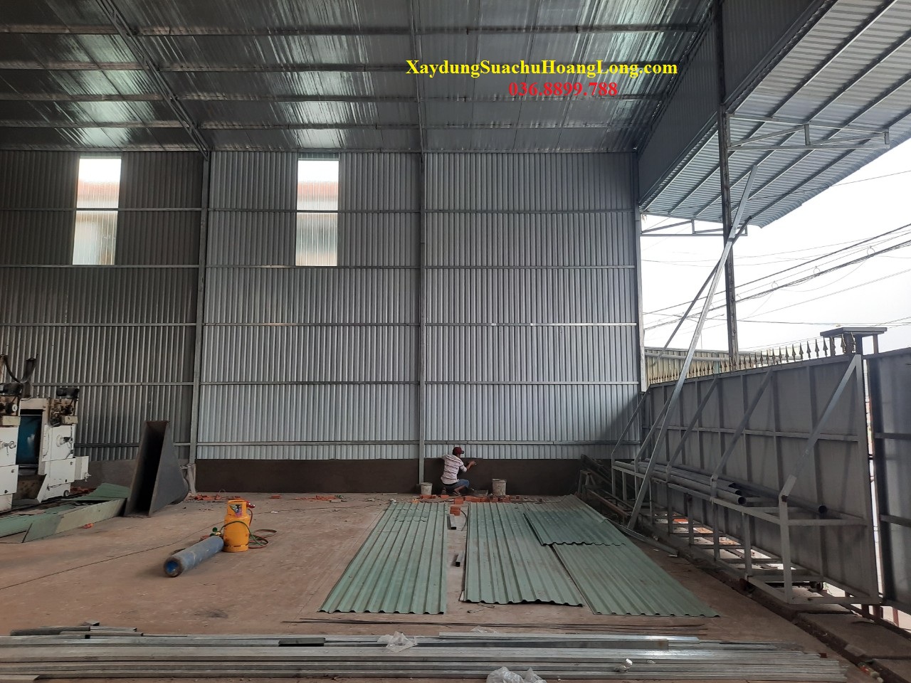 Thi công nhà xưởng tiền chế