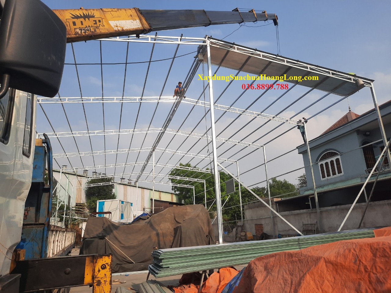 Thi công nhà xưởng tiền chế