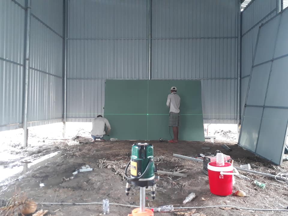 Xây dựng nhà xưởng 200m2