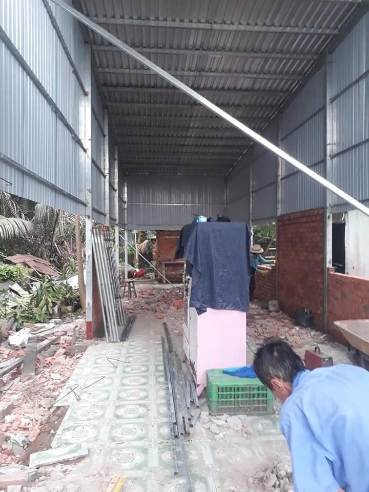 Xây dựng nhà xưởng 200m2