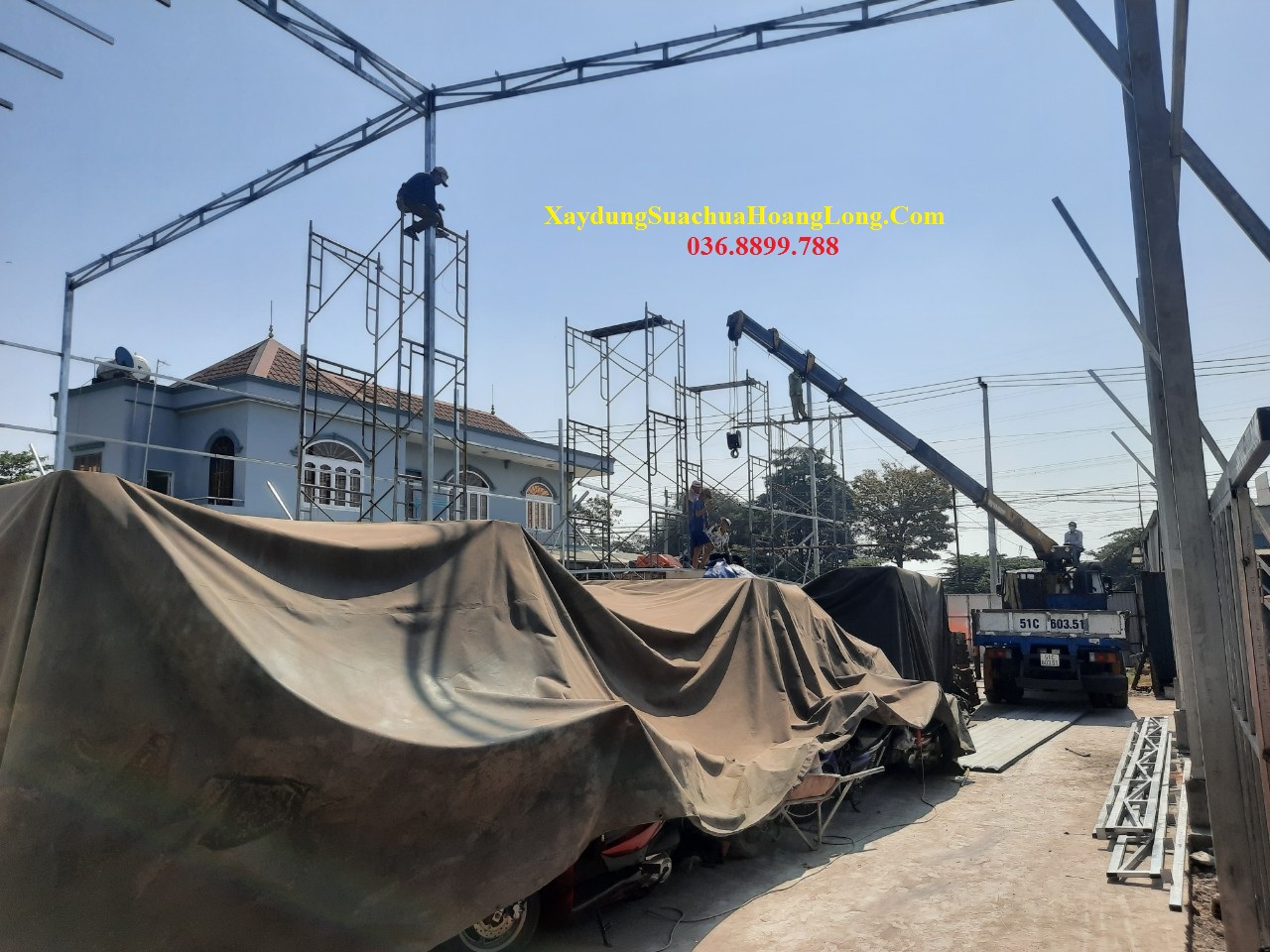 Thi công nhà xưởng tiền chế