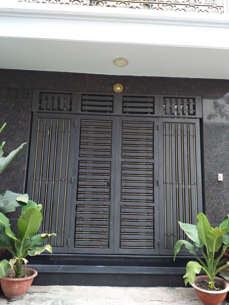 Mẫu cửa cổng sắt đơn giản