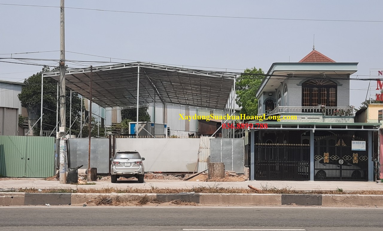 Thi công nhà xưởng tiền chế