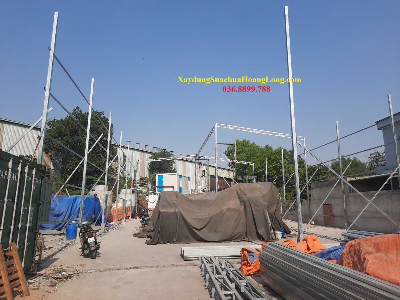Thi công nhà xưởng tiền chế