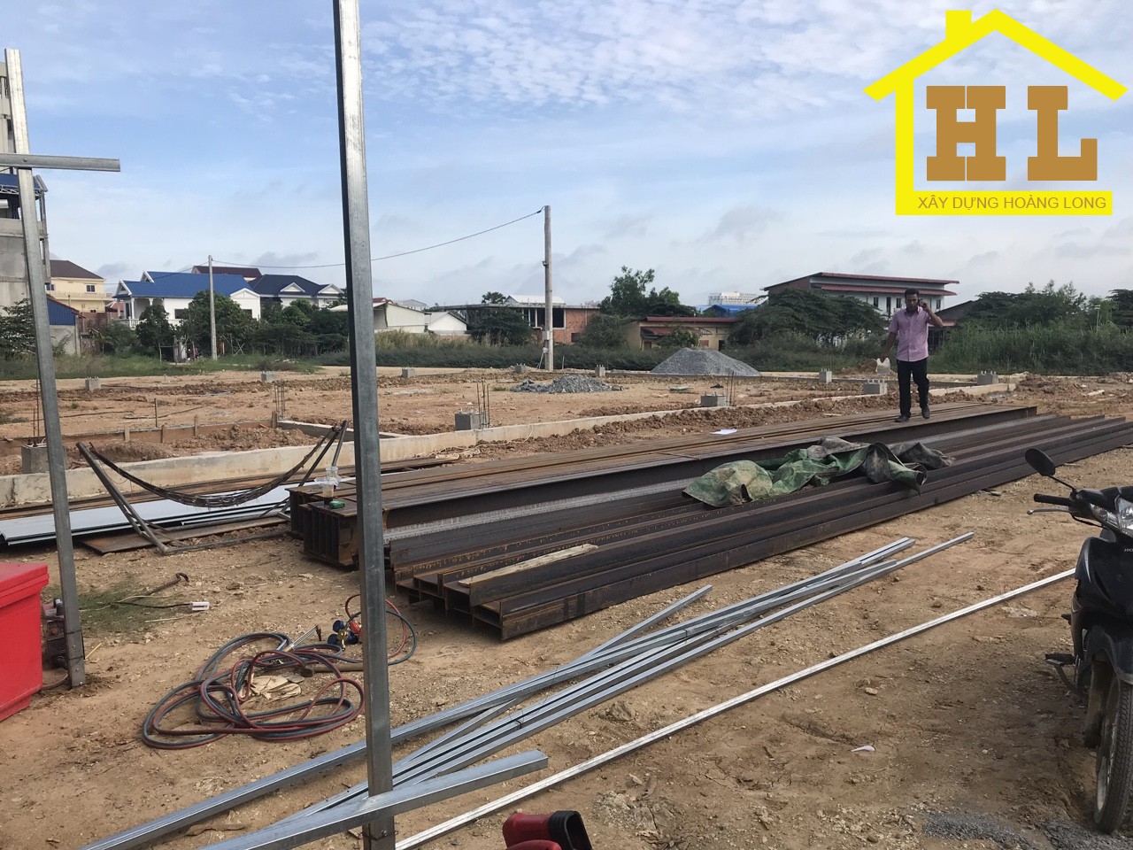 Các bước thi công kho xưởng