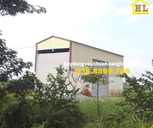 Thi công kho xưởng quy mô vừa và nhỏ I XÂY DỰNG HOÀNG LONG