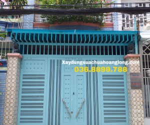 THI CÔNG CỬA CỔNG| CÔNG TRÌNH TẠI BẾN LỨC LONG AN