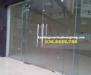 CÔNG TRÌNH LẮP ĐẶT NHÔM KÍNH | TẠI CÔNG TRÌNH CÔNG TY TNHH NGHÀNH IN PHAN NGUYỄN YKN