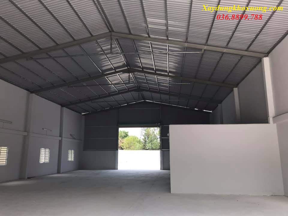 Thiết kế thi công nhà xưởng nhà kho nhỏ đẹp