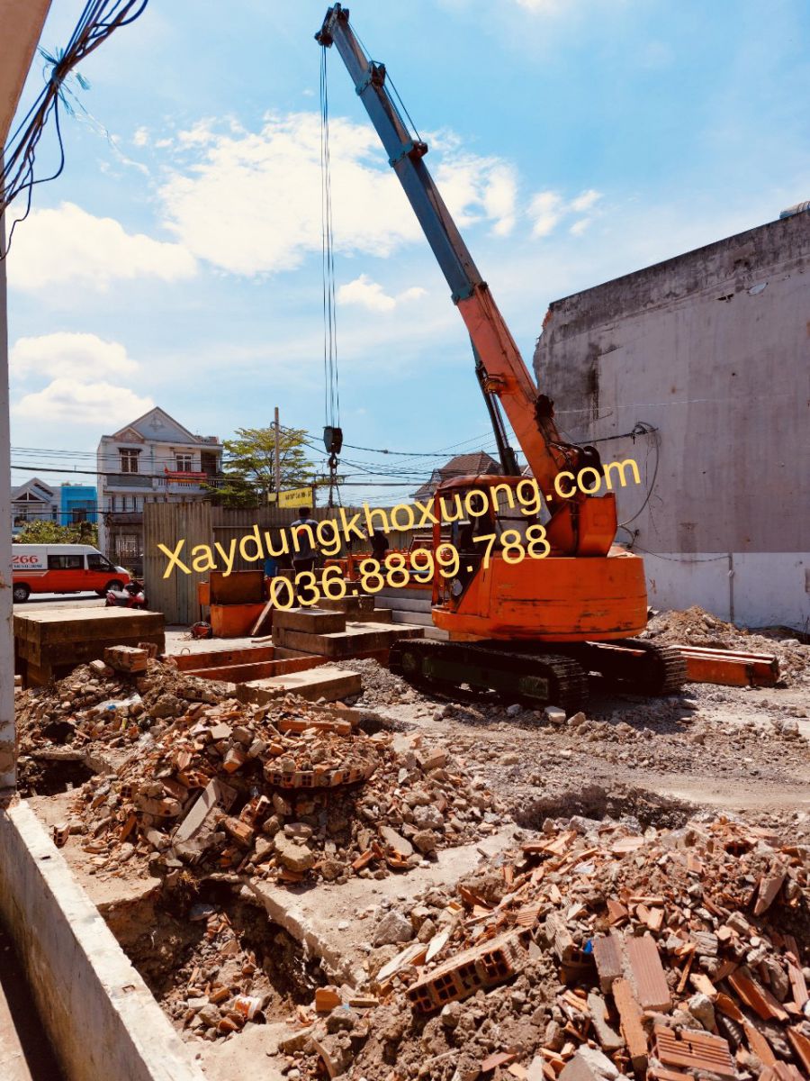 Xây dựng nhà xưởng hóc môn