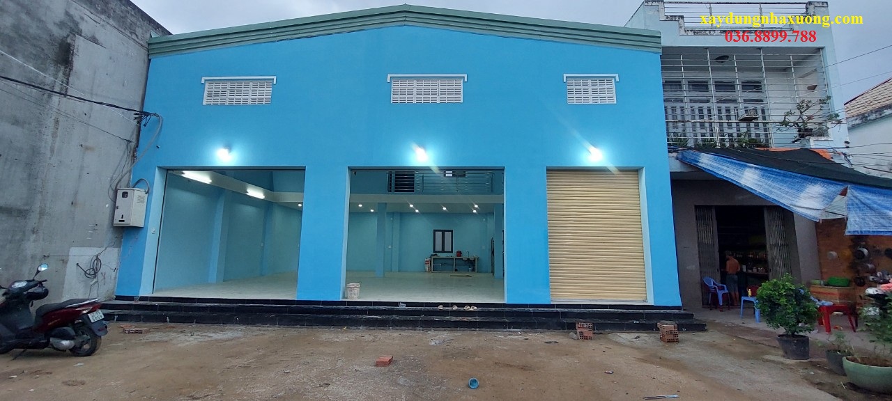 xây dựng nhà xưởng bình chánh